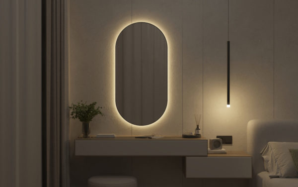 ОВАЛЬНОЕ с подсветкой