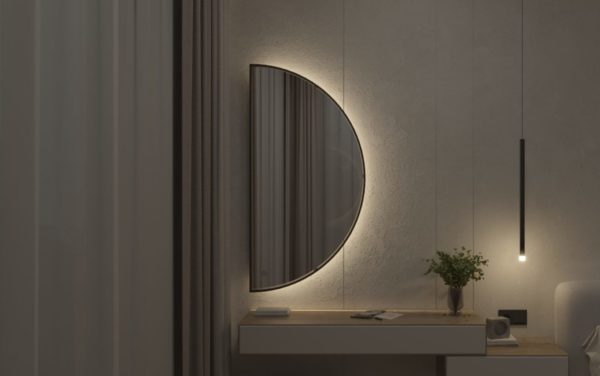 ПОЛУКРУГЛОЕ с подсветкой